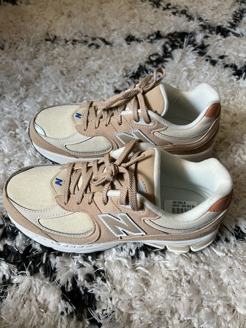 New Balance 2002R Sneakers in Beige/Tan